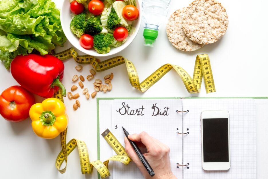 The onset of the diet